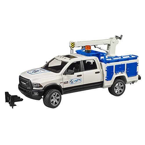 bruder RAM Servicetruck con Zwaailicht