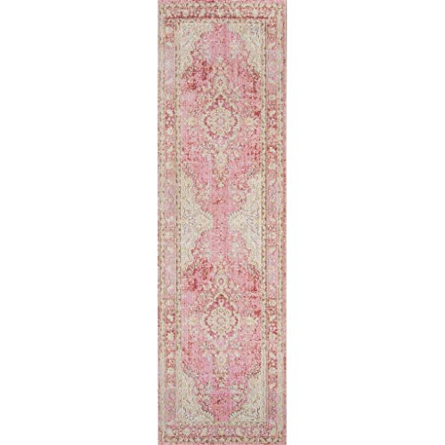 Momeni Rugs Isabella - Alfombra de área de Tela Plano Tradicional, 2 pies 7 Pulgadas x 8 pies,...