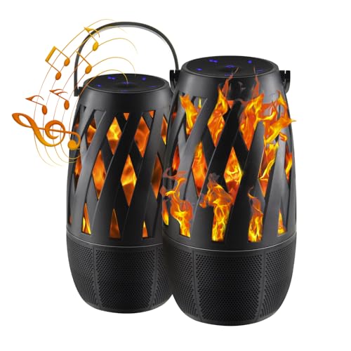 Paquete de 2 altavoces Bluetooth para exteriores, regalo para hombres y mujeres, padres, altavoz...