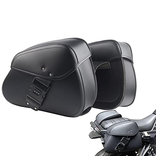Alforjas Motos | Alforja Equipaje con Red Interior | Bolsas Laterales para alforjas, Impermeable,...