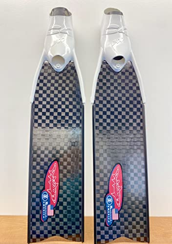 Maverick America Aletas de Buceo DJ Sand Tiger Carbon Freediving, Pesca submarina | Aletas de...