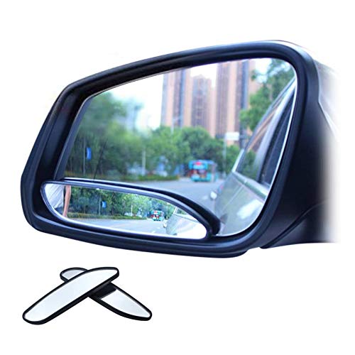 Espejo de punto ciego: espejos de punto ciego para coches, espejo retrovisor convexo de vidrio HD....