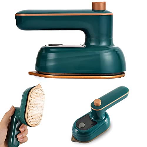 Mini Plancha de Vapor, Plancha de Mano Portátil para Ropa, Planchas de Viaje Seco y...