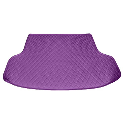 Awotzon - Alfombrilla para maletero de Seat Arona León, protección resistente, color morado
