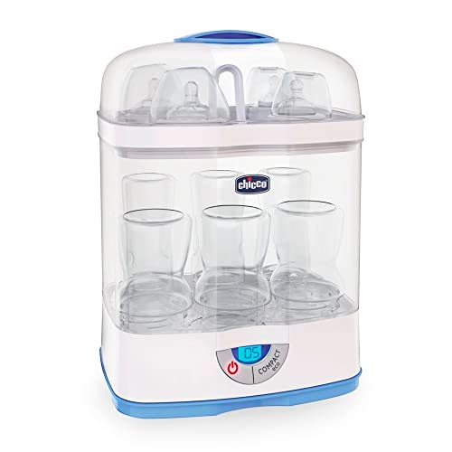 CHICCO, Esterilizador de Biberones Eléctrico 3 en 1