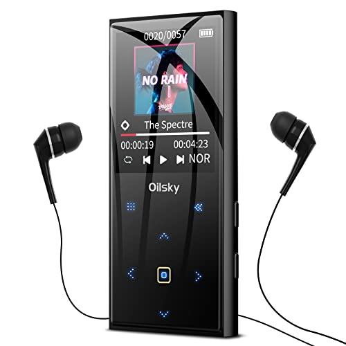 Reproductor MP3, Oilsky 32GB Reproductor de Música con Bluetooth 5.0, HIFI Lossless MP3 con Radio...