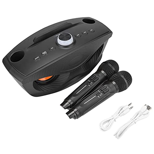 Bewinner Micrófono Inalámbrico Karaoke Altavoz Portátil de Karaoke para Fiesta en casa/KTV...