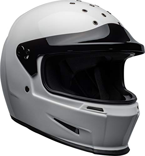 Bell Eliminator Street Casco - Blanco Brillante - Grande