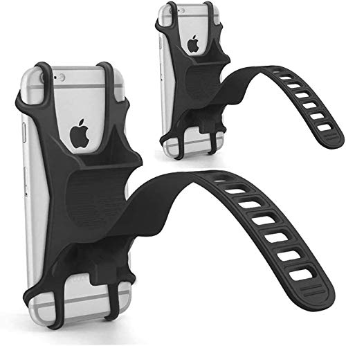NDOOL 2 Unidades Soporte Celular para Bicicleta, Soporte Universal Manillar de Silicona para...
