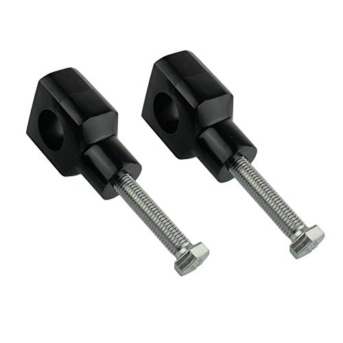 Abrazadera para manillar de motocicleta redonda de 1' para Harley Kawasaki, Suzuki, Yamaha Honda...