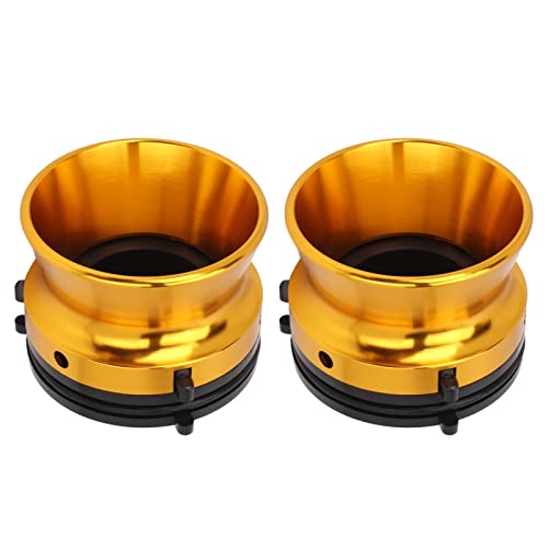 ASHATA 1 par de Adaptadores de Cubo Nab, Abridor de 10 Pulgadas de Aluminio Pulido para Teac, para...