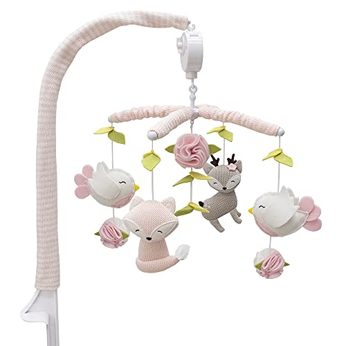 Living Textiles Baby Musical Mobile – Ava Birds | Juguete para cuna, personajes de bosque de...