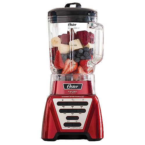 Oster BLST3A-R2G-013 Xpert 1200 - Licuadora con 3 programas automáticos y vaso de Boroclass, color...