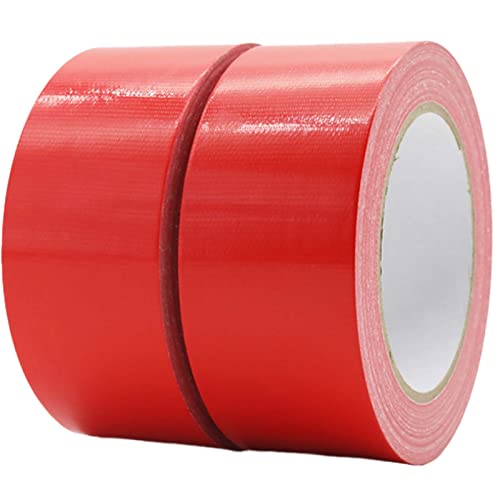 ROSEUP Paquete de 2 cintas adhesivas resistentes, 7.5 mm de grosor, 2 pulgadas x 30 yardas,...