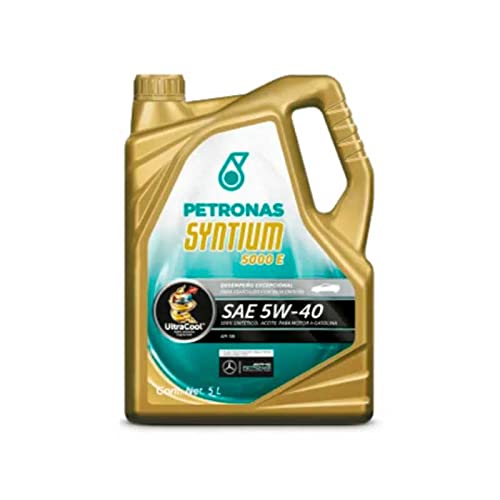 ACEITE PETRONAS SINTETICO SYNTIUM SAE5W40 946ML GASOLINA Y DIESEL (6) ULTRACOOL