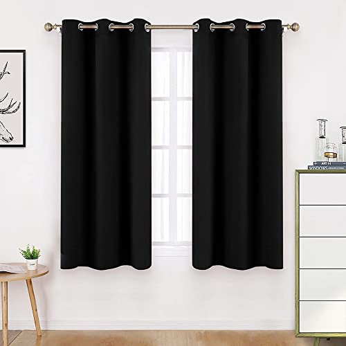 NANWEI Cortinas Blackout con Aislamiento Térmico para Estar/Recámara Ventana, con Ojales en la...