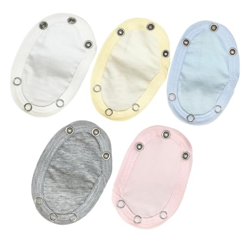 IWOWHERO 5 Piezas Extensor De Mameluco De Bebé Extensor De Broche Para Monos De Bebé Mono De Bebé...