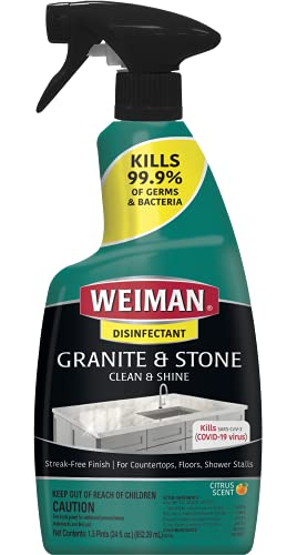 Weiman Granite Cleaner & Polish, 24 fl oz.