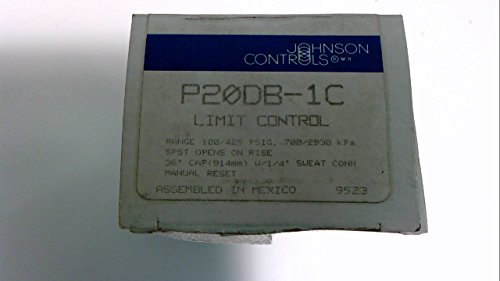 Johnson Controls P20DB-1C P20 Series Aire Acondicionado/Control de corte de presión, abierto en...