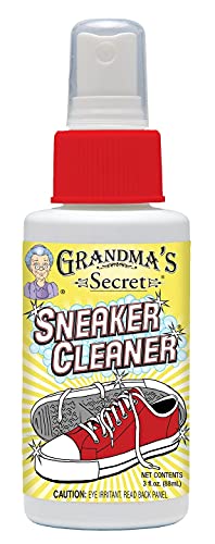 Grandma's Secret Limpiador de zapatos para goma, lona y cuero, espray quitamanchas que elimina la...