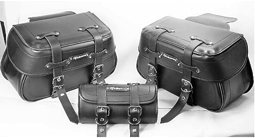 Alforjas para Motocicleta Bolsas para Moto Maleteros laterales K2 Sin Tanto Estoperol broche...