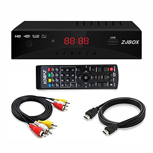 Caja conversora de TV digital, ATSC Cabal Box – ZJBOX para HDTV analógica Live1080P con...