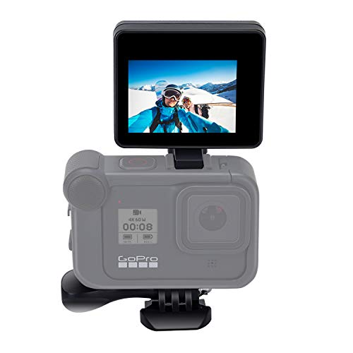 Suptig visualización LCD Selfie visualización LCD compatible con Gopro Hero 11 Hero 10 Hero 9 Hero...