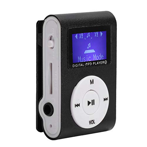 Reproductor MP3 para Caminar Y Correr, Mini Reproductor de Música MP3 Portátil Pantalla LCD con...
