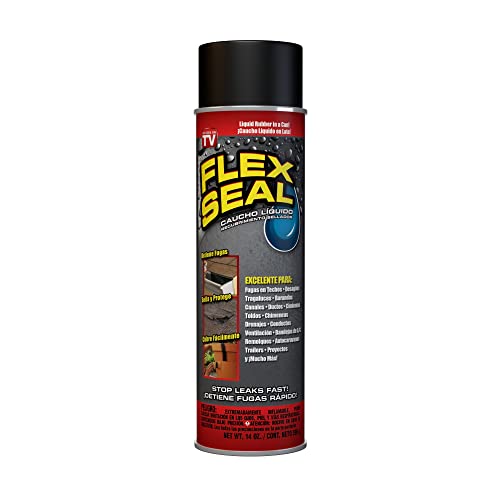 FLEX SEAL Recubrimiento Sellador de Caucho en Aerosol; Spray Impermeable; Sella la Entrada del Agua,...