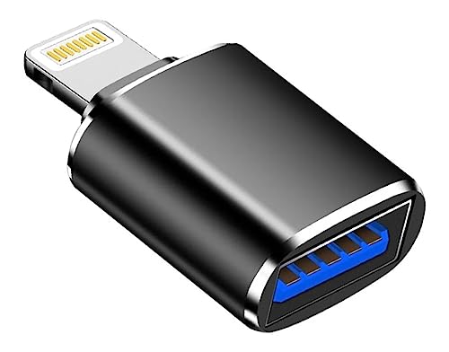 CRYPTOMINING Adaptador USB 3.1 Hembra a Lightning Macho, Adaptador USB 3.1 Transferencia de Datos,...
