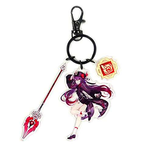 Gen-shin Llavero, juego Impact Venti Diluc Klee Cosplay Xiao Zhongli Tartaglia Figura colgante...