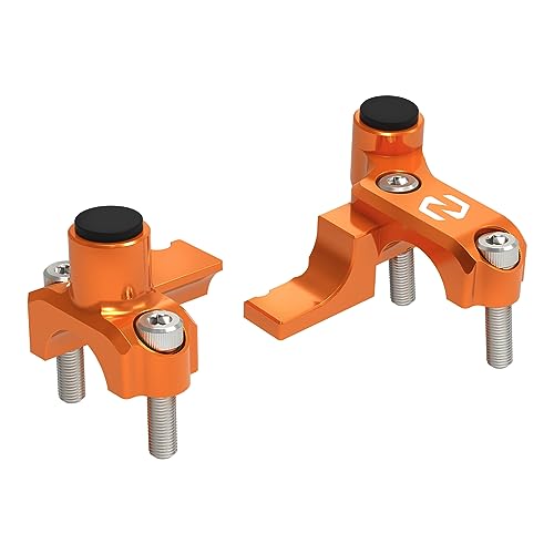 NICECNC - Abrazadera de cilindro maestro de embrague de freno delantero naranja compatible con KTM...