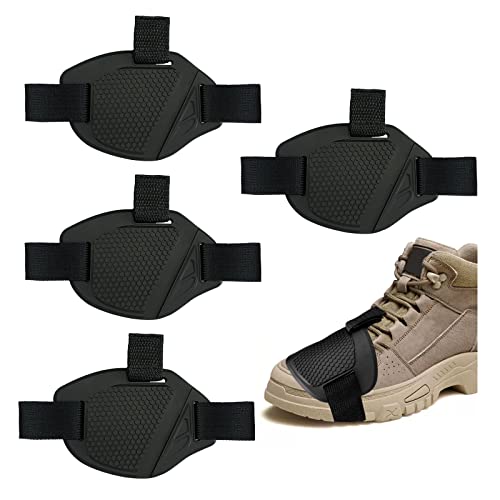 Roucerlin 4 almohadillas para orejas suaves para palanca de cambios de motocicleta, protector...