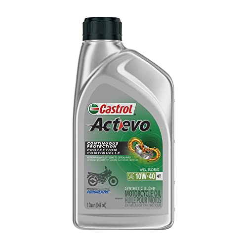 Castrol 06130 Actevo X-Tra 4T Mezcla sintética - 10W40-1qt.
