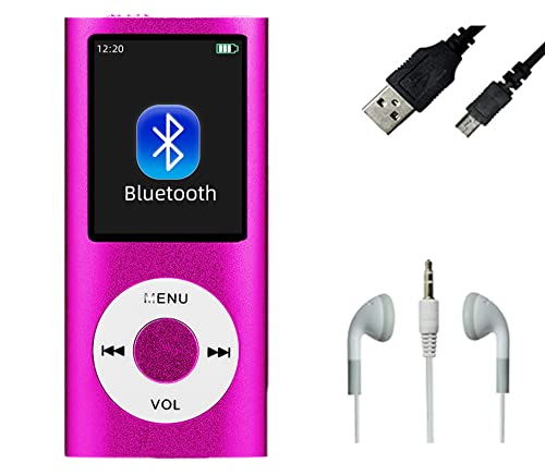 Jiawu Reproductor de MP3, Reproductor de Música MP3 de 64GB con, Reproductor de Música Digital...