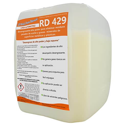 Desengrasante Concentrado Para Autos, Motores, Llantas, Rines, Pisos 3.8 Litros