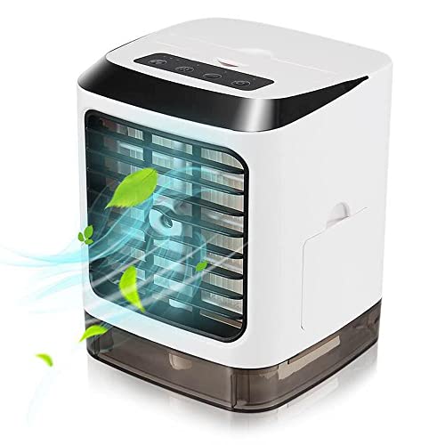 Ventilador de aire acondicionado portátil, aire acondicionado Andoer para coche, mini ventilador en...