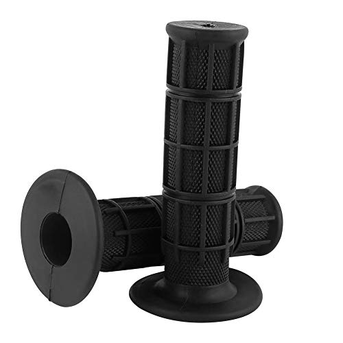 1 par 22/25mm Empuñaduras de Manillar de Motocicleta,Empuñaduras de Goma Universales para Moto...