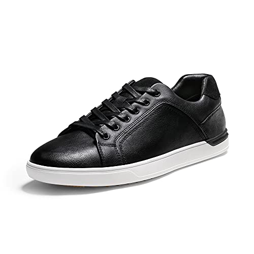 Bruno Marc Zapatillas de Vestir Casuales para Hombre, Negro, 10