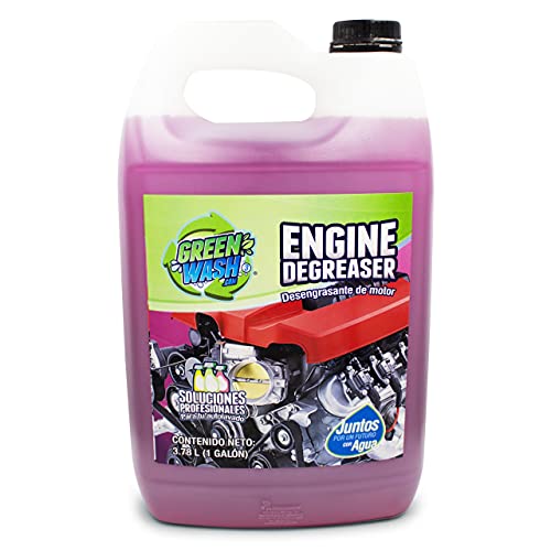Green Wash 3 | Engine Degreaser Limpiador Desengrasante De Motor Y Chasis Ecológico Galón y...