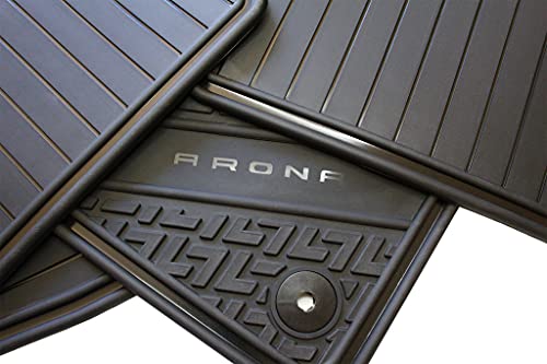 Arona Tapetes Originales 2018,2019,2020,2021,2022,2023,2024 Uso rudo Todo Clima Letra Negra