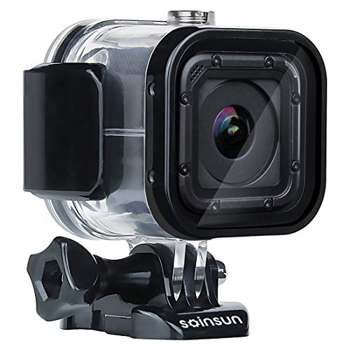 SOINSUN - Carcasa impermeable de 60 m con soporte para cámaras GoPro Hero 5 Session Hero 4 Session...