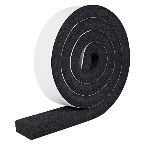 MAGZO Cinta aislante de espuma para aire acondicionado de celda abierta de 2 pulgadas de ancho x 1...