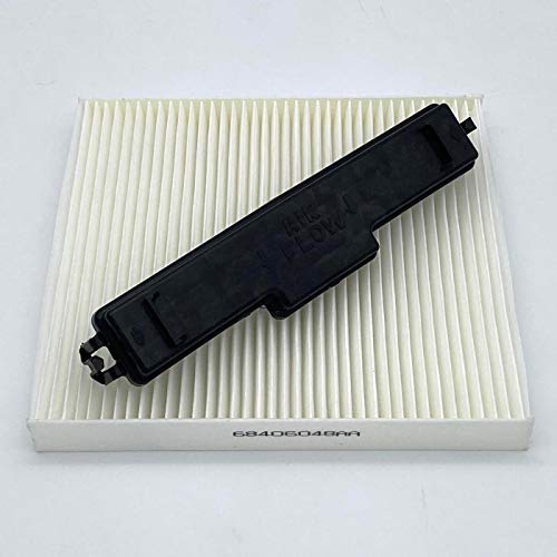 68318365AA Filtro de aire de cabina y puerta de acceso a filtro para 2016-2018 Ram 1500 2500 3500,...