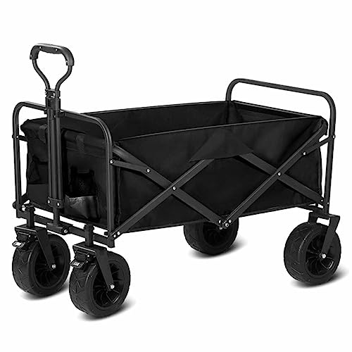 Vagoneta para Exteriores, Vagón de Camping Plegable, Vagón utilitario, Carro de la Compra para...