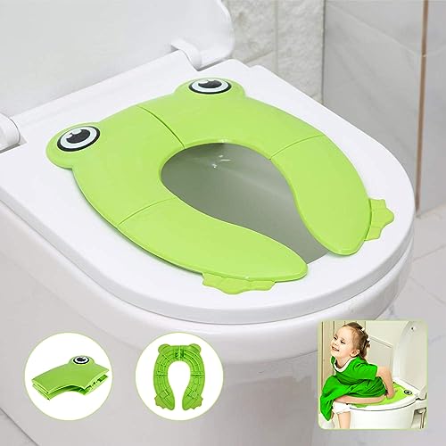 MOLORATE Asiento de Inodoro Niños, WC Portatil Niños, Asiento orinal de viaje para niños, 6...