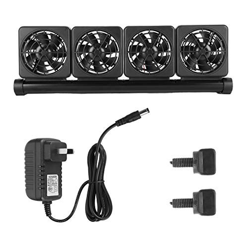 wosume Enfriador de Acuario, Ventilador de enfriamiento de Acuario Resistente y Duradero, Tanque de...