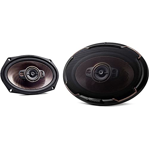Kenwood Serie de Rendimiento de Audio para Coche KFC-PS6996 700 W 6 x 9 Pulgadas, Altavoces de Rango...