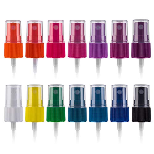 Tapones para botellas de aceite esencial, rociador de niebla fina para botellas EO de 5 ml y 15 ml,...
