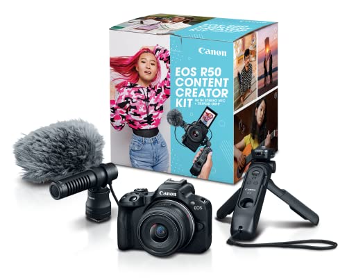 EOS R50 Content Creator Kit